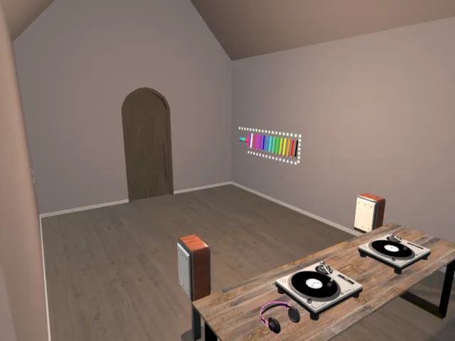 DJ simple room