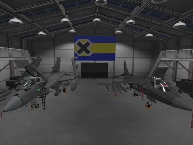 SUDENIA AIRCRAFT HANGER