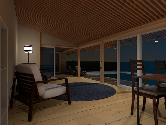 BeachHouseNight