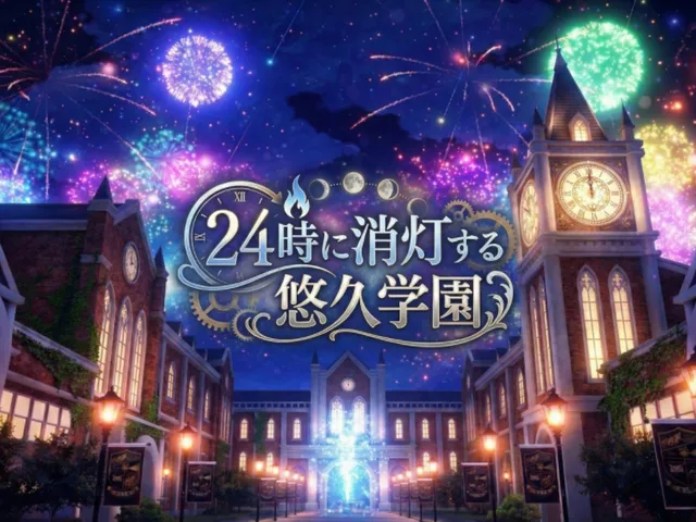 24時に消灯する悠久学園