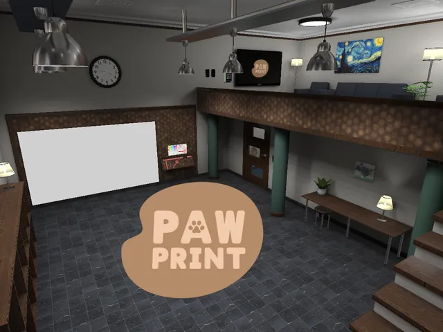 Paw Print - Art Studio