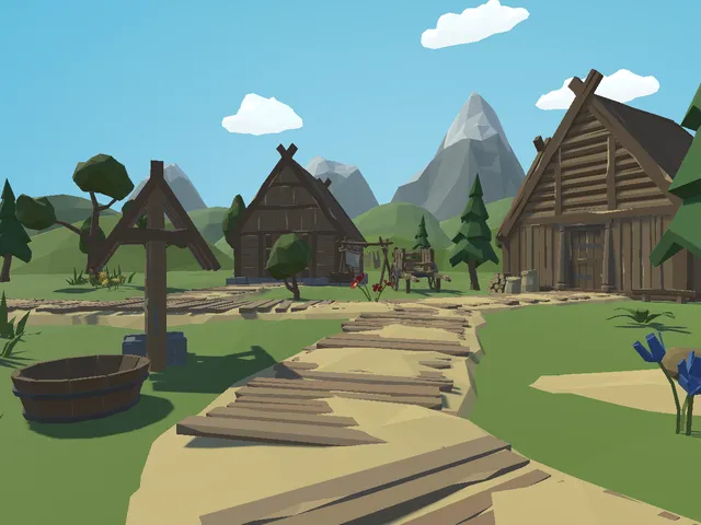 Low Poly RPG World v1․2