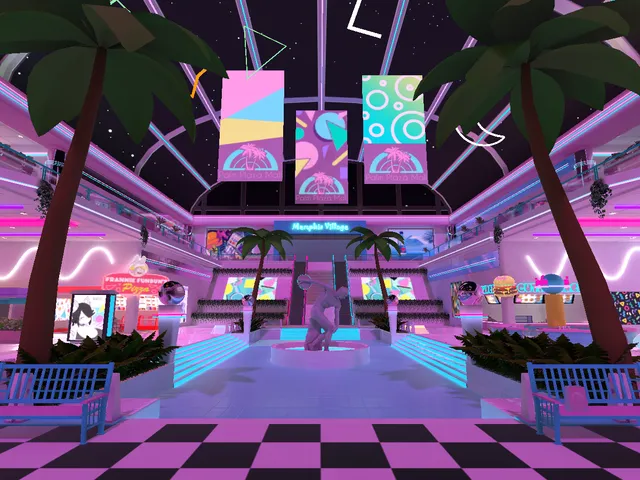Main Plaza Neon - Palm Plaza Mall
