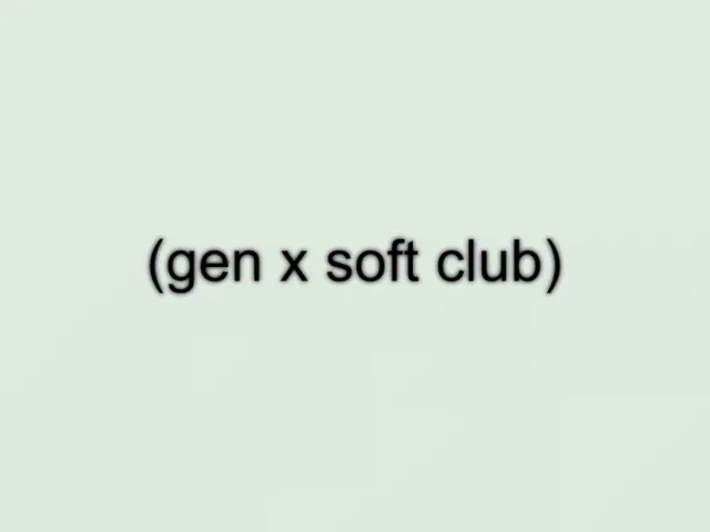 gen x soft club