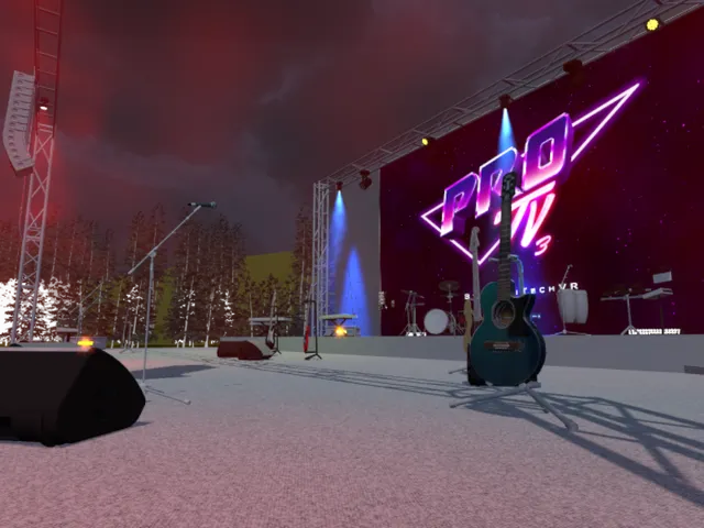 open-air BGS auditorium