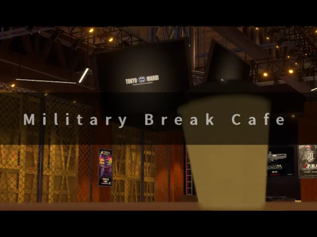 Military Break Cafe （バーチャルホビーフェス様、ホビージャパン様協賛）