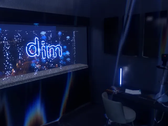 dim