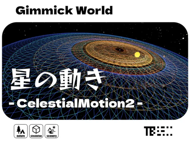 星の動き ⁄ CelestialMotion2