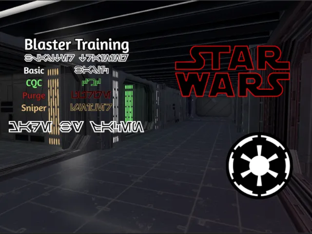 Star Wars Blaster Training Redux ［Broken］
