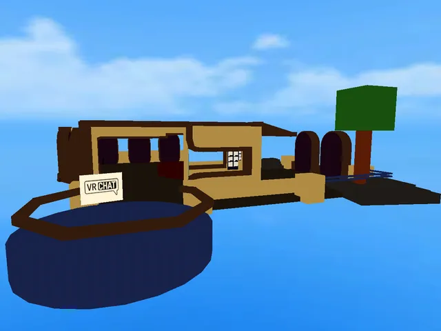 "VRChat Home" but i made it in Roblox