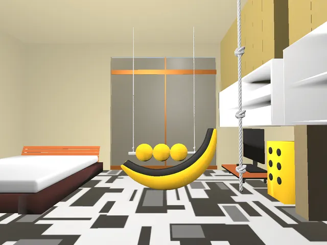 araragi`s room for bakemonogatari