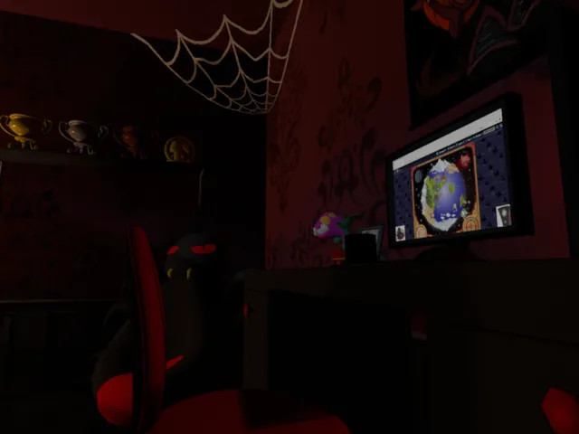Hot Topic Emo Kid Neopets Bedroom