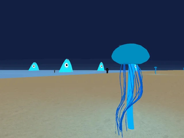Omori - Beach Area