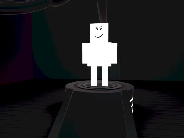 Neon Man Room
