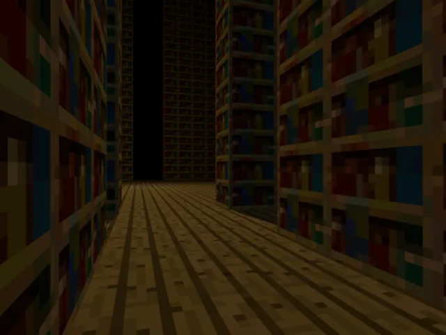 Minecraft Book Maze