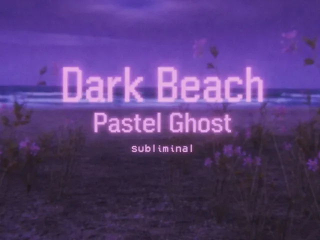 Dark Beach - Pastel ghost