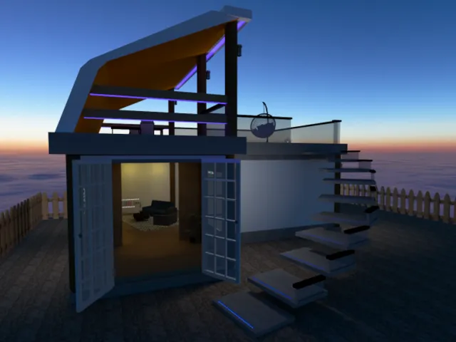 Pavilion in the Clouds ~ 雲上の館