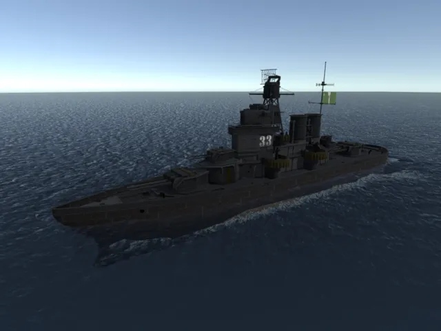 Foxhole Titan-Class Battleship