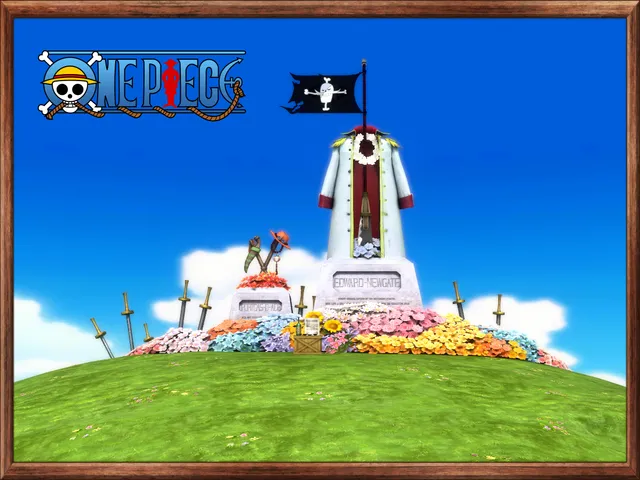 Ace ＆ Whitebeard's Grave - One Piece