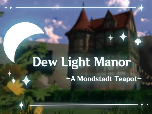 Dew Light Manor - A Mondstadt Teapot
