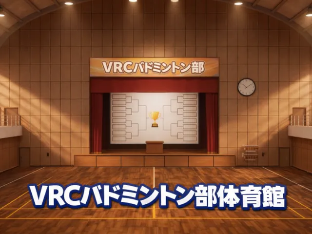 VRCバドミントン部の体育館