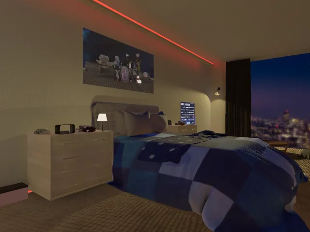 一个简简单单的房间