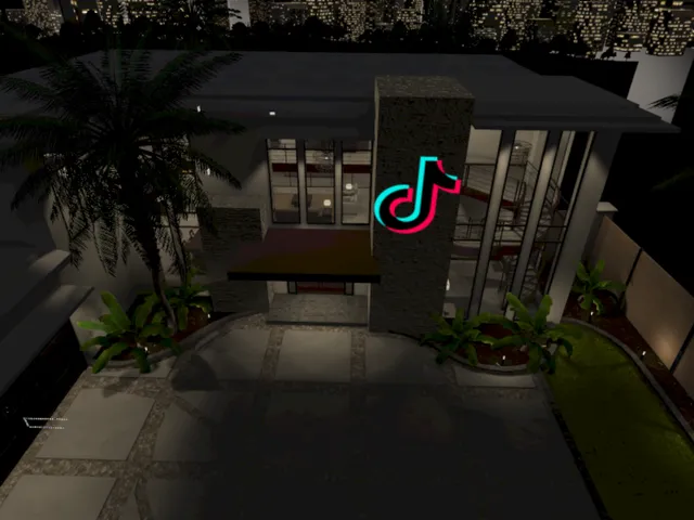 the tiktok house