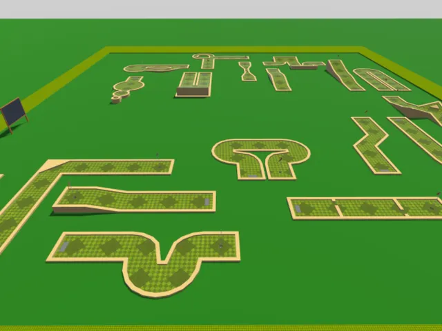 シンプルパターゴルフ コース1