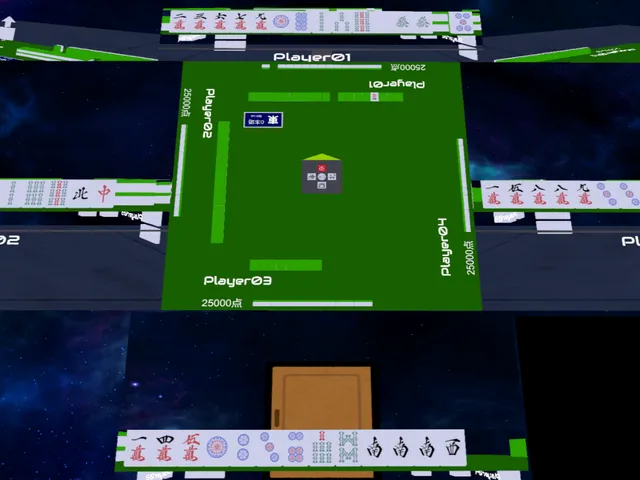 麻雀広場（観戦モニター＋Topaz＋IwaSync）