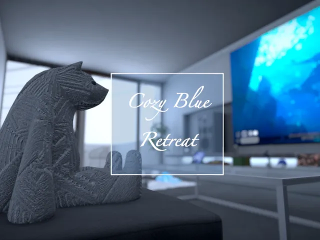 Cozy Blue Retreat