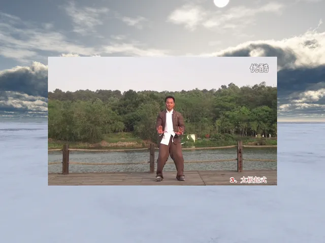 太极武术舞蹈人力vocaloid-Kungfu dance Taiji a martial art