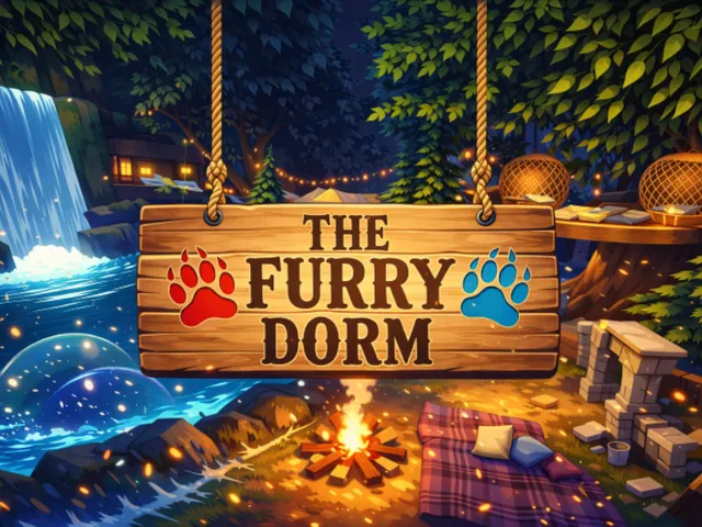 The Furry Dorm - A quiet place to sleep and cuddle