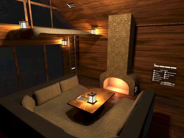 cozy cabin