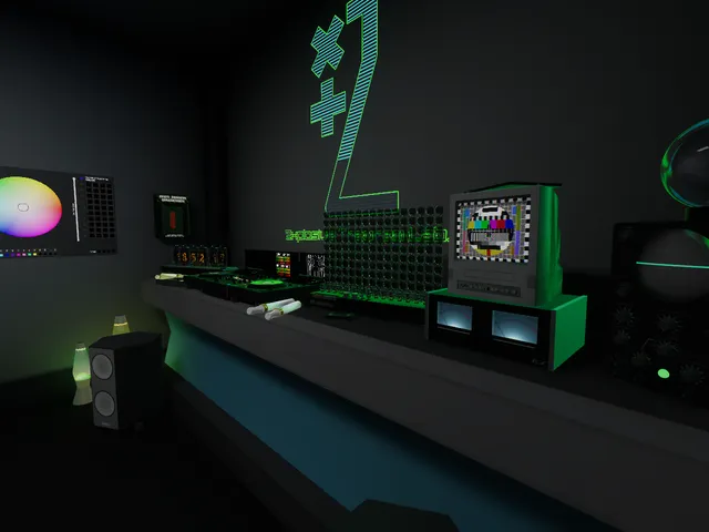 Vistanz's Small AudioLink Lab