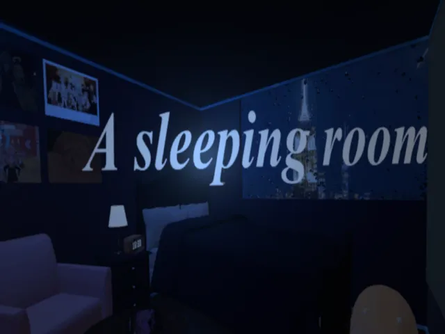 A sleeping room