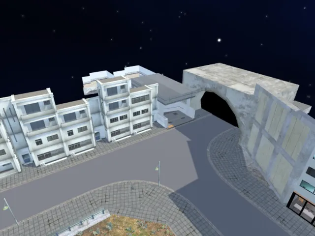 帰り道～夜、駅前～イベント時以外使用禁止