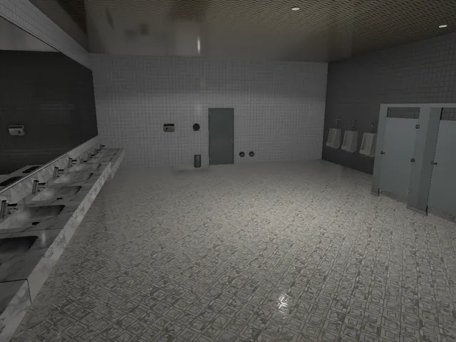 A Perfected perfectly normal Restroom