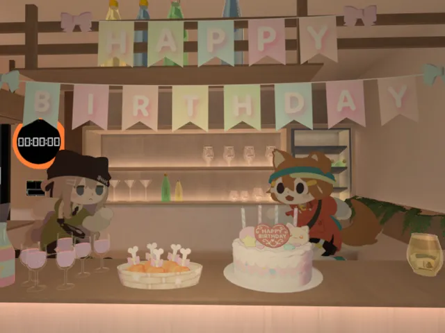 Birthday home party at Yure's house