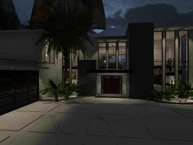 New Years' Party House