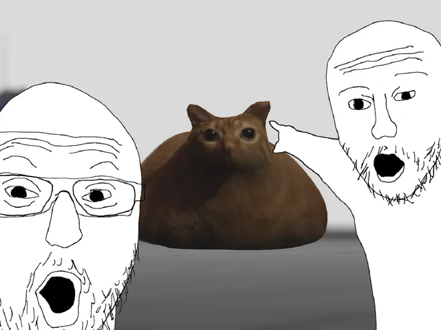 Cat Spinning to the Portal Radio