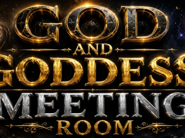 God And Goddes Meeting Room