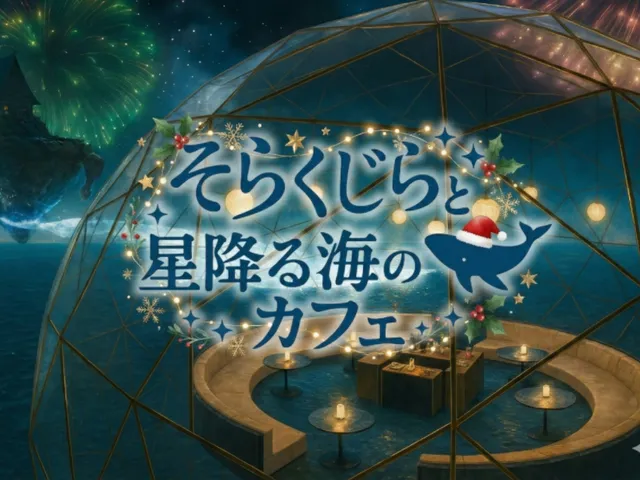 そらくじらと星降る海のカフェ