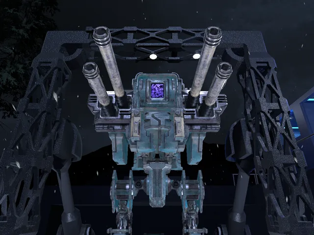 Mech Outpost in Winter