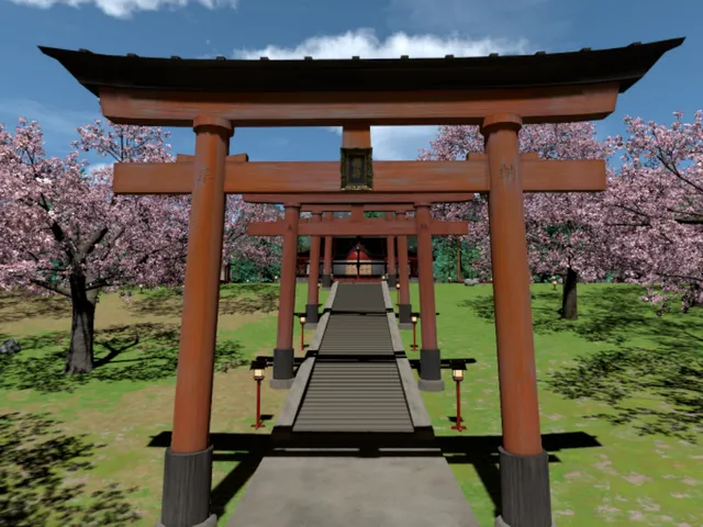 九尾神社～昼間～