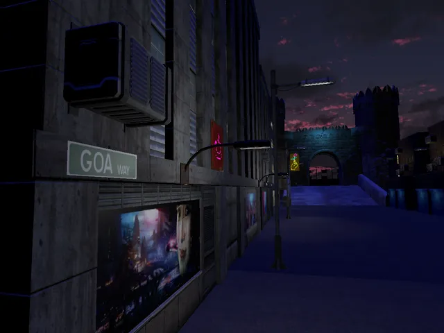 Santa Carla Docks at twilight