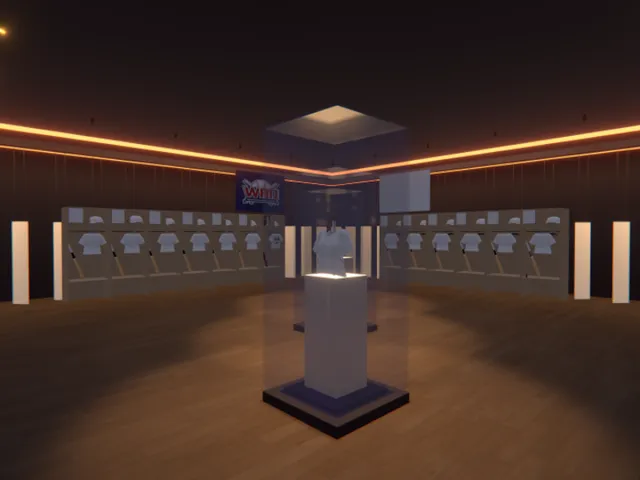 baseball locker room