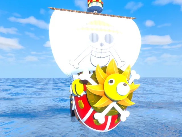 The Thousand Sunny from One Piece