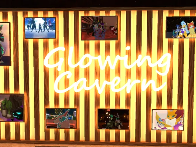 Friends Unite Glowing Cavern