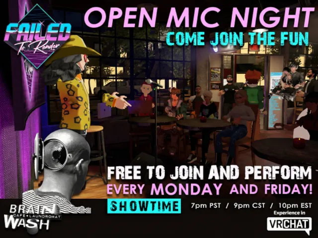 ［18＋］ FTR Open Mic at BrainWash Cafe