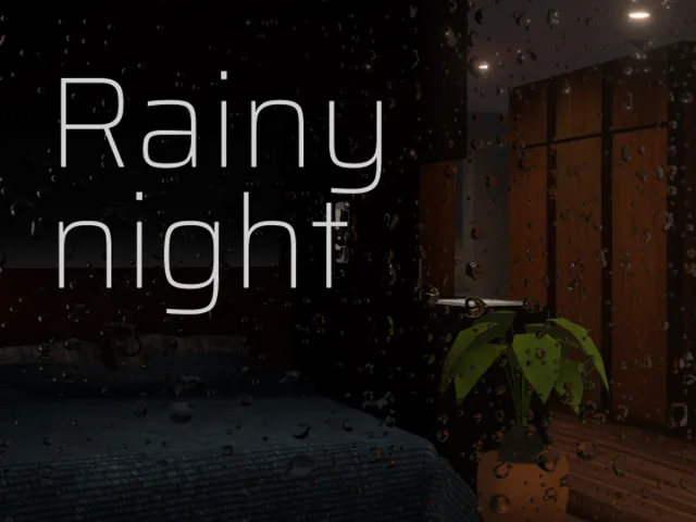 Rainy night